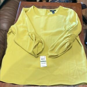 Alfani Yellow Women's Top